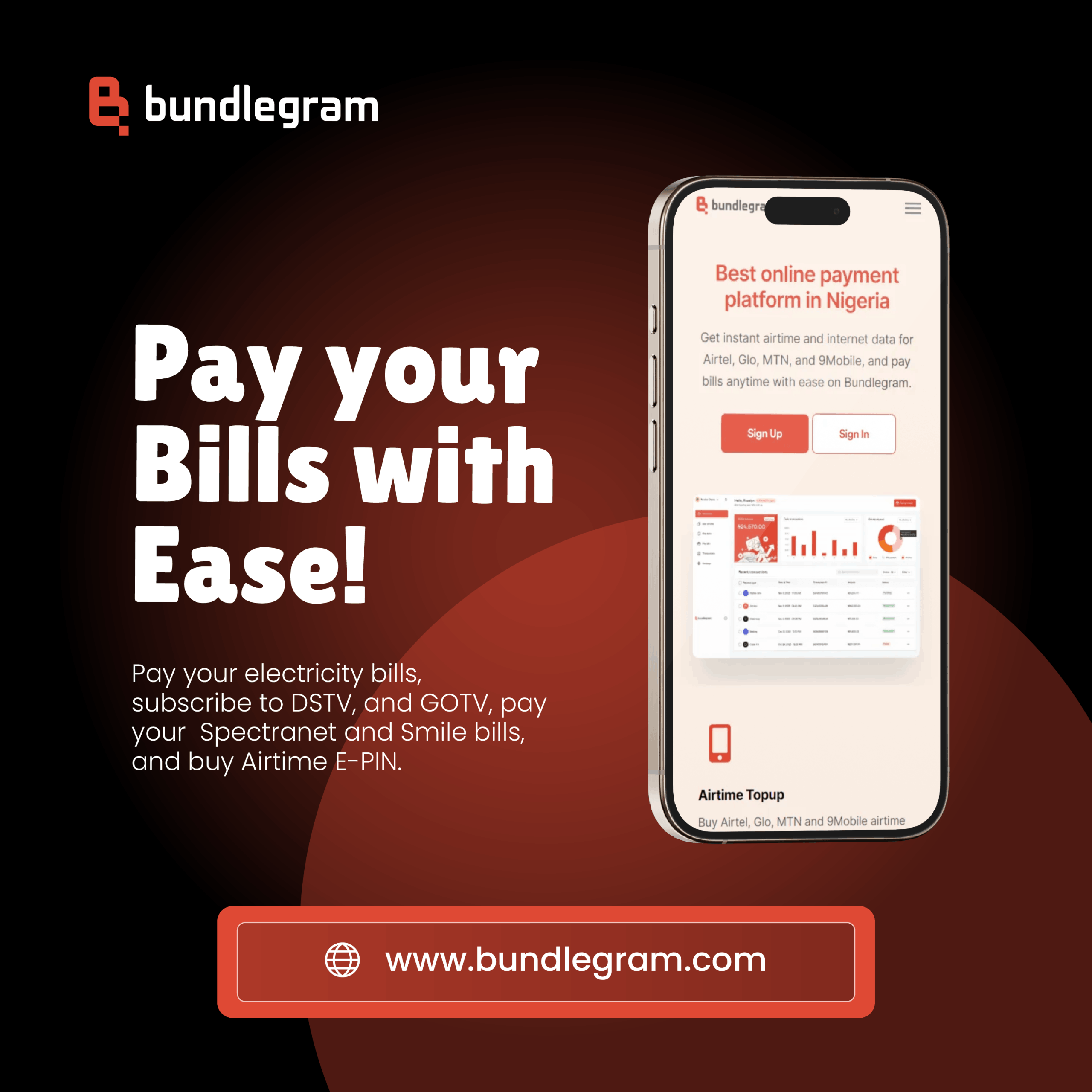 Step by Step Guide to Paying Electricity Bills on Bundlegram