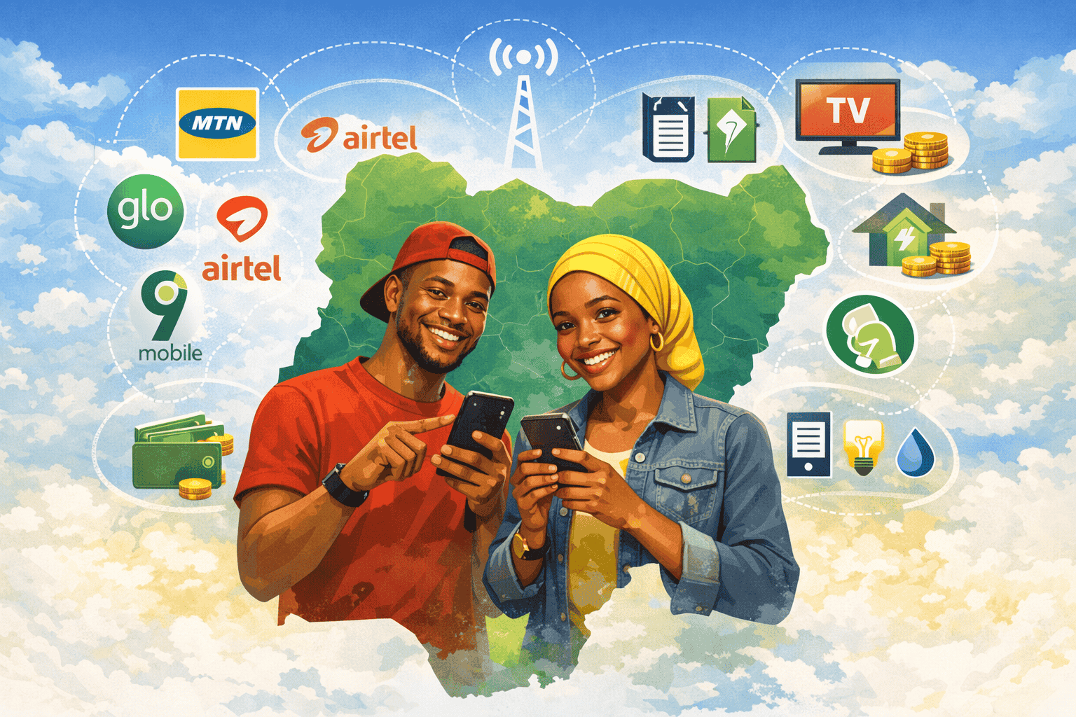 How Airtime and Data Reselling Creates Business Opportunities in Nigeria